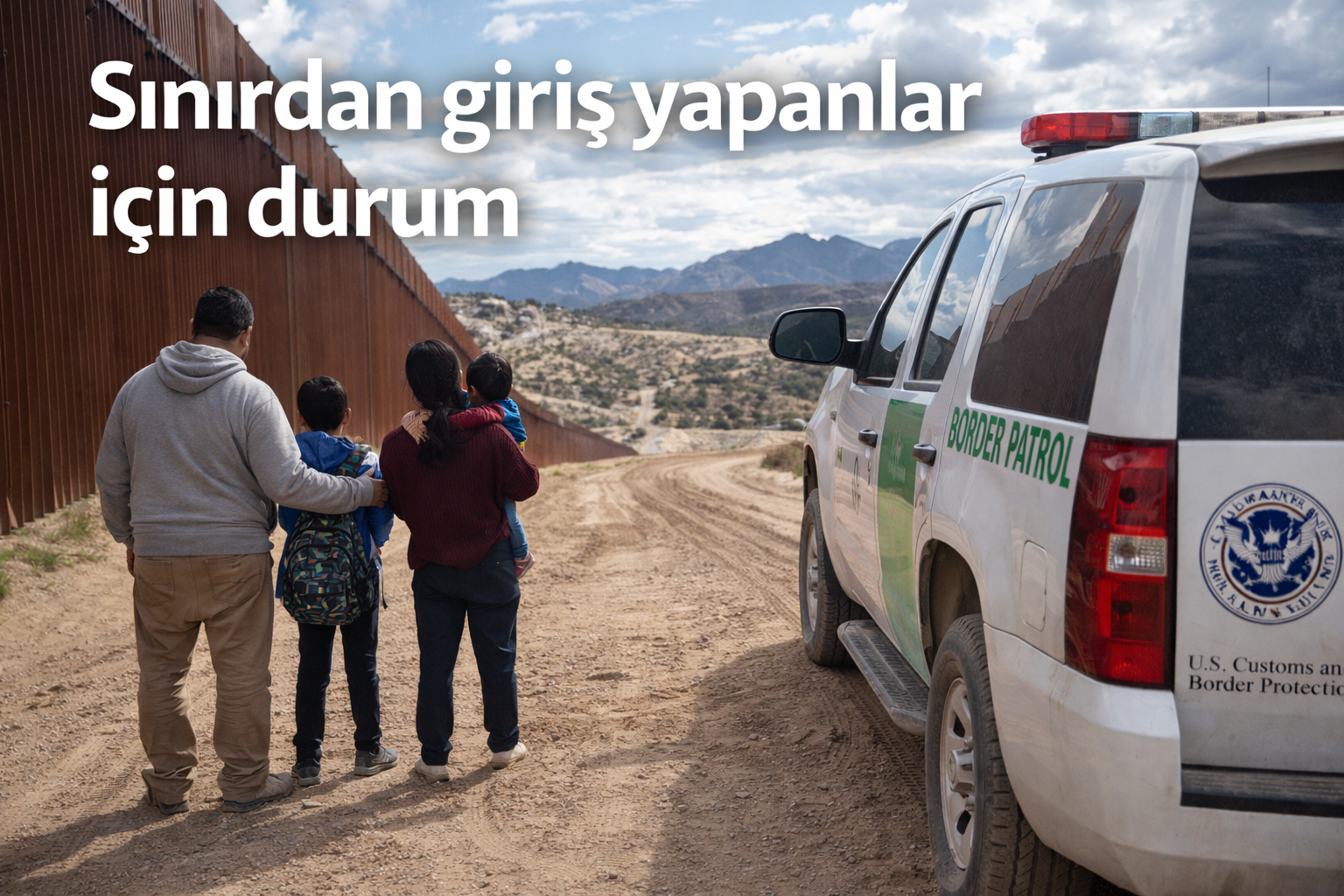 Sınırdan giriş yapanlar için durum