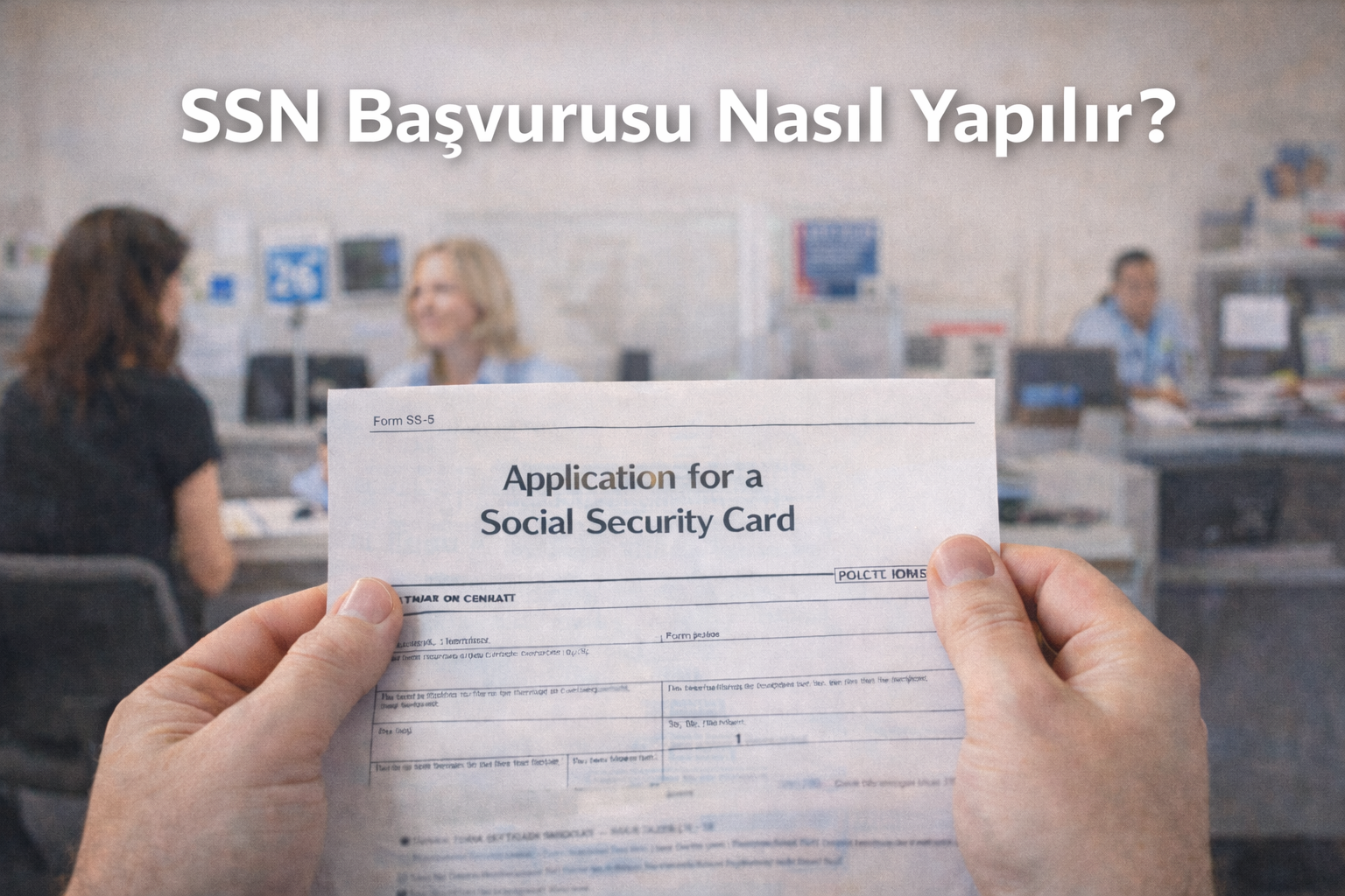 SSN başvuru adımları